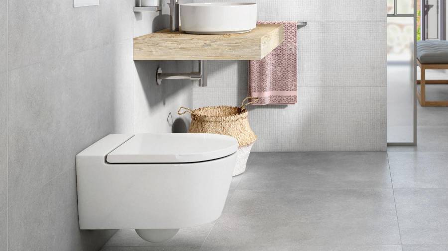 Small bathroom with Inspira products by Roca