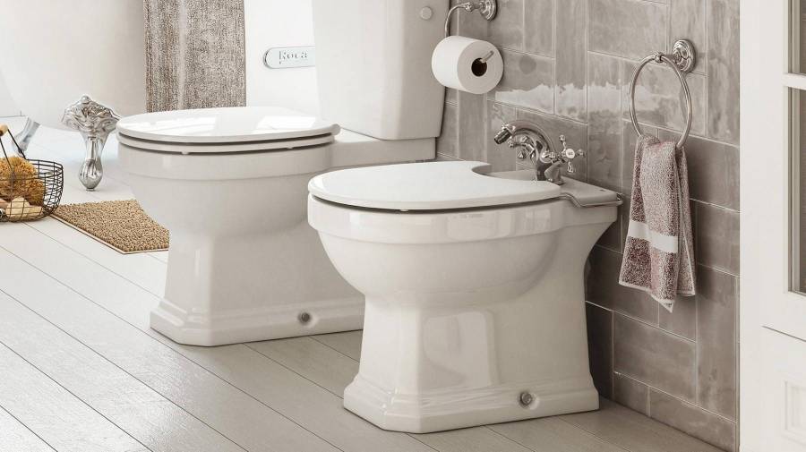 Bidet and WC vintage Carmen of Roca